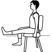 sitting, kicks, hip replacement